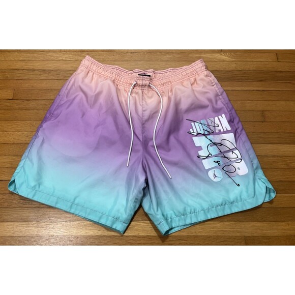 Nike Air Jordan DNA HBR Poolside Shorts Mens Size XL X-Large Mesh Lined - Picture 1 of 6